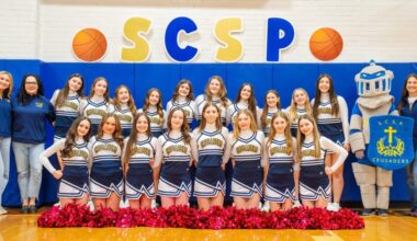 2024-2025 St. Clare/St. Paul basketball cheerleaders – Scranton Times-Tribune