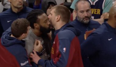Charles Barkley jokes about Nikola Jokić kissing DeAndre Jordan
