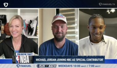 Michelle Beadle tempers Michael Jordan to NBC excitement