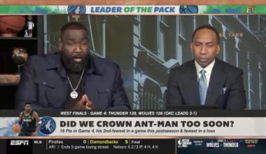 Kendrick Perkins says Anthony Edwards needs a wife