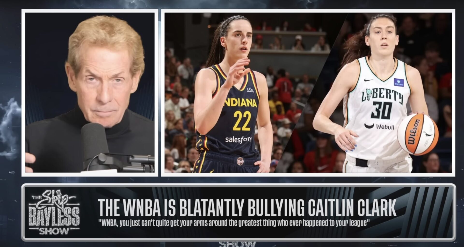 WNBA 'afraid to protect Caitlin Clark'