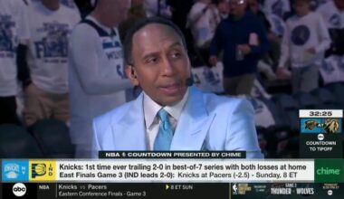 Stephen A. Smith on Knicks Game 2 loss: 'I threw up'