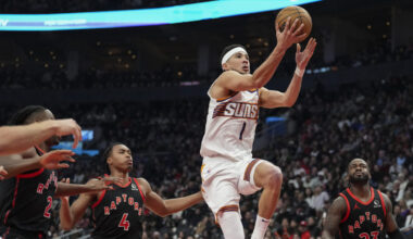 Phoenix Suns guard Devin Booker (1)...