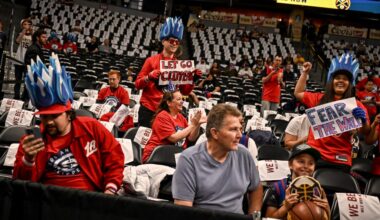 Steve Ballmer flies 125 L.A. fans to Game 7 at Ball Arena