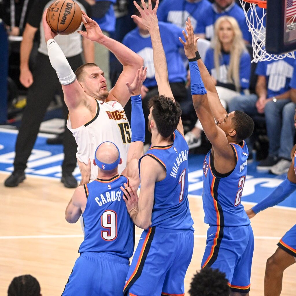 Refs let Alex Caruso take out Nikola Jokic in Nuggets-Thunder Game 7