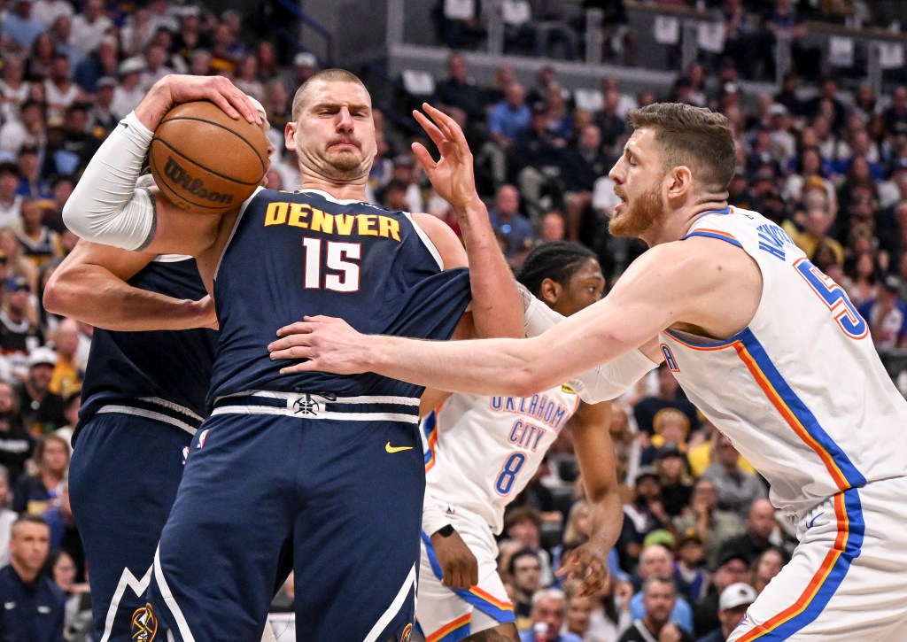 Denver Nuggets play OKC Thunder in Game 4 of NBA playoffs series