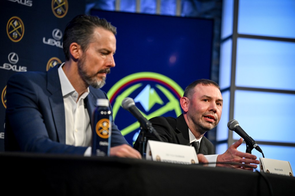 Nuggets' Josh Kroenke on hiring coach David Adelman before new GM