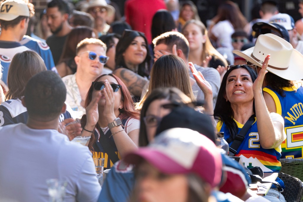 Denver fans show up, show out
