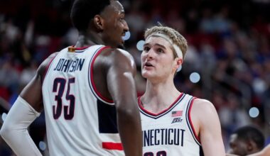 Latest projections for UConn's Liam McNeeley before NBA Draft Combine; Samson Johnson receiving buzz