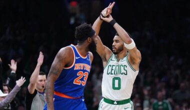 Celtics leading Knicks in Game 1 at TD Garden – NBC Sports Boston