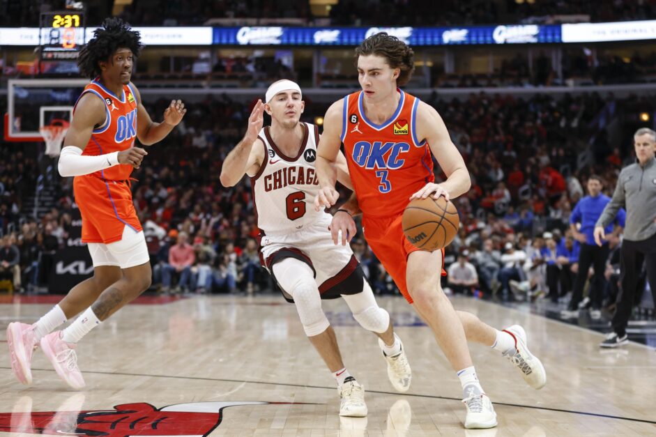 Josh Giddey, Alex Caruso, Oklahoma City Thunder, Chicago Bulls, NBA News