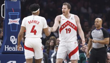 The Raptors were 30-52 this season.