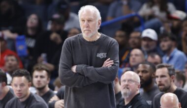 San Antonio Spurs head coach Gregg Popovich