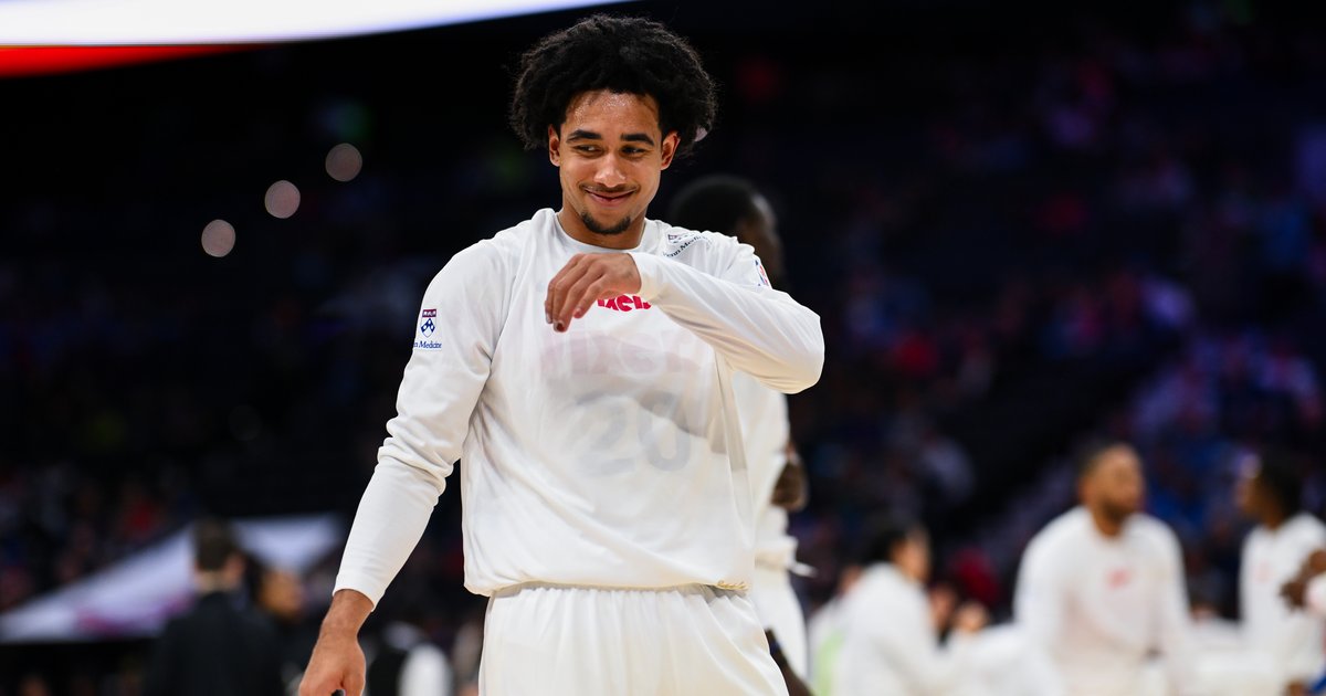 Jared McCain will represent Sixers on stage at 2025 NBA Draft Lottery