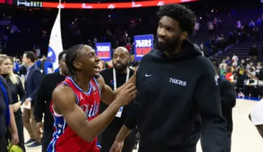 Daryl Morey reveals where 76ers stand with Joel Embiid, Tyrese Maxey, Paul George image