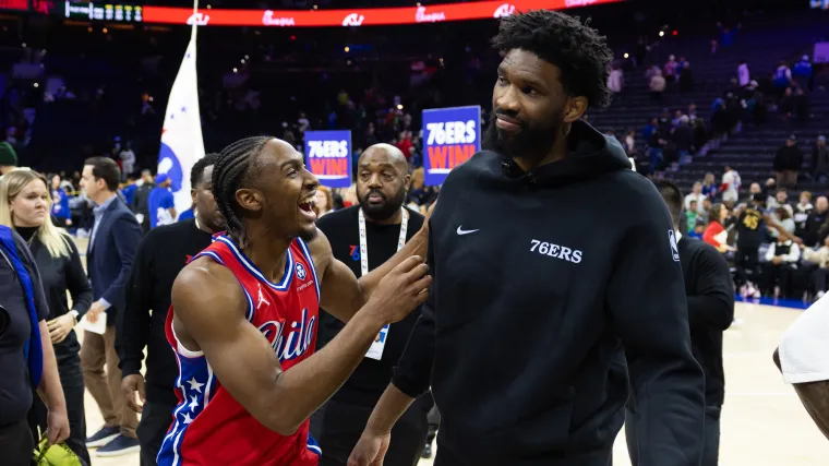 Daryl Morey reveals where 76ers stand with Joel Embiid, Tyrese Maxey, Paul George image