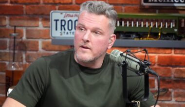 Pat McAfee throws shade at Knicks owner after Game 5