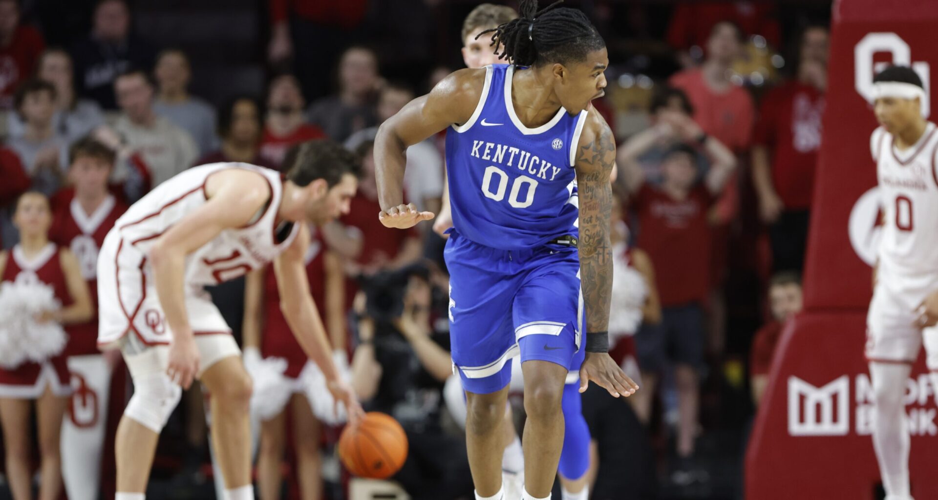 Kentucky's Devin Burkes (Photo via UK Athletics)