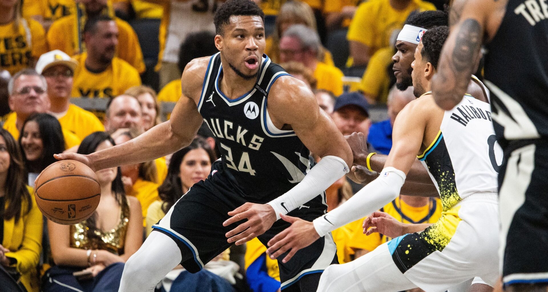 Milwaukee Bucks forward Giannis Antetokounmpo