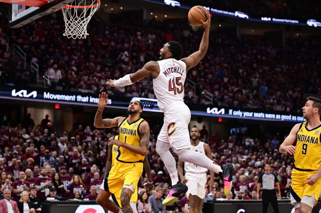 Cleveland Cavaliers guard Donovan Mitchell