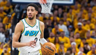 Tyrese Haliburton was unavailable to media after bad game