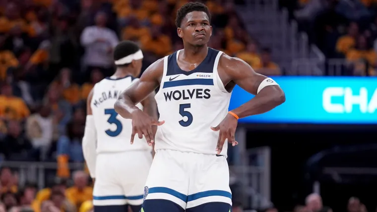 Warriors didn't want Anthony Edwards in NBA Draft, but he's about to end their season image