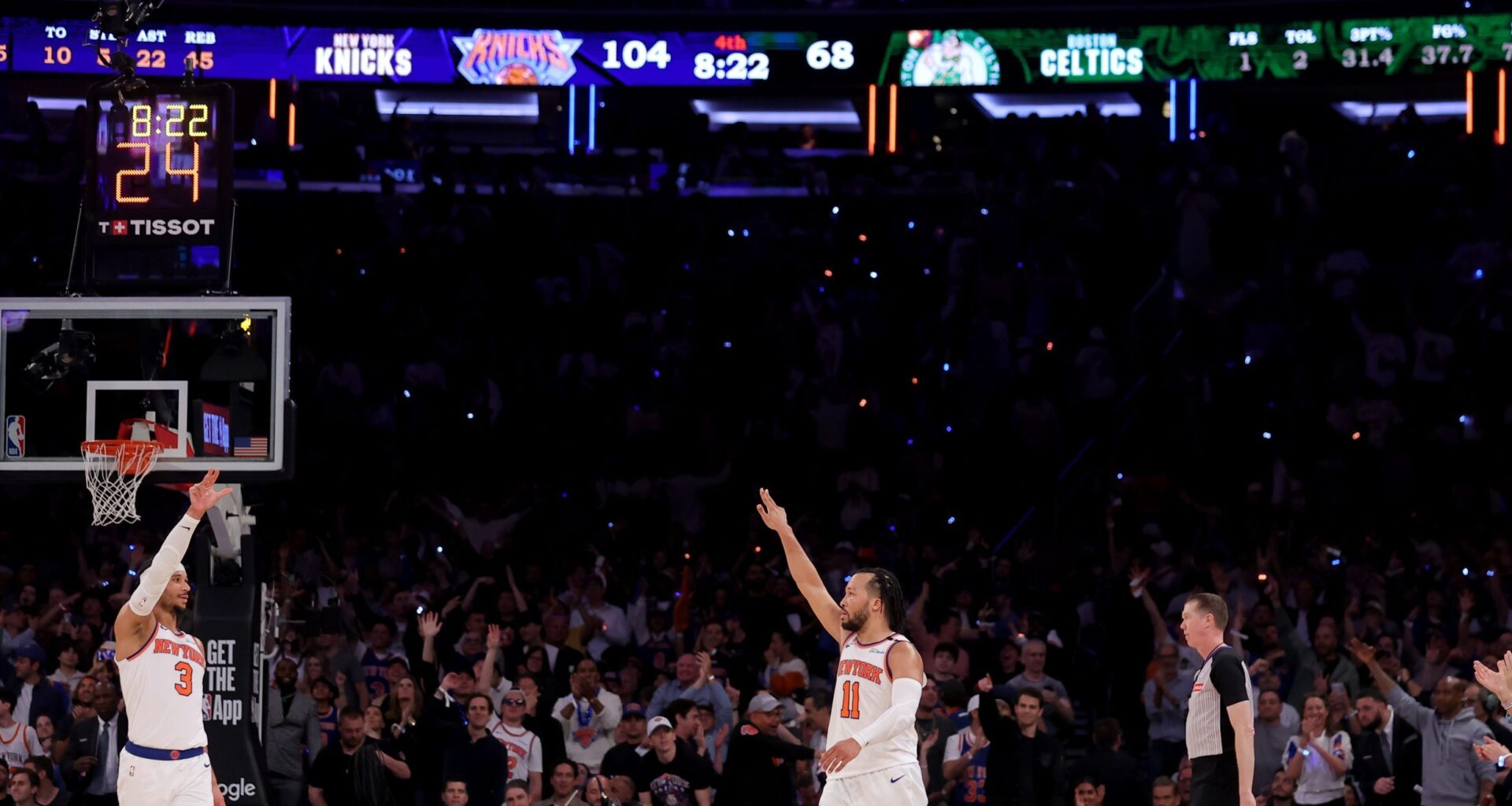 NBA Playoffs second-most watched in 11 years entering final four