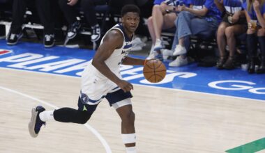 Anthony Edwards did not speak to media after Game 2 loss