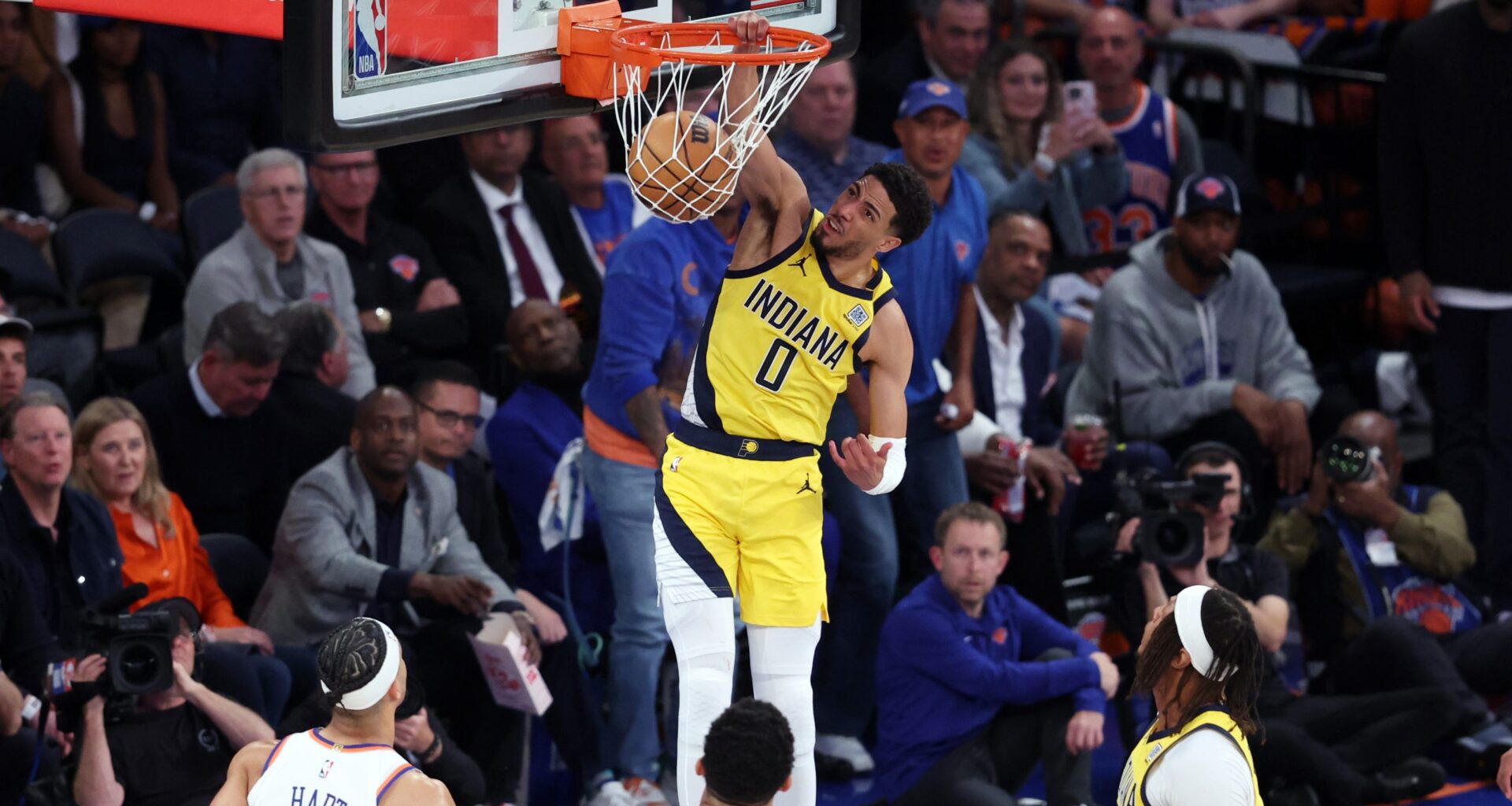 Pacers-Knicks audience grows in Game 2