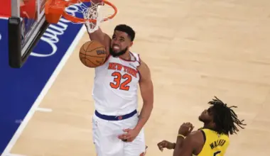 Knicks' Karl-Anthony Towns stats in conference finals have never been done in NBA history image