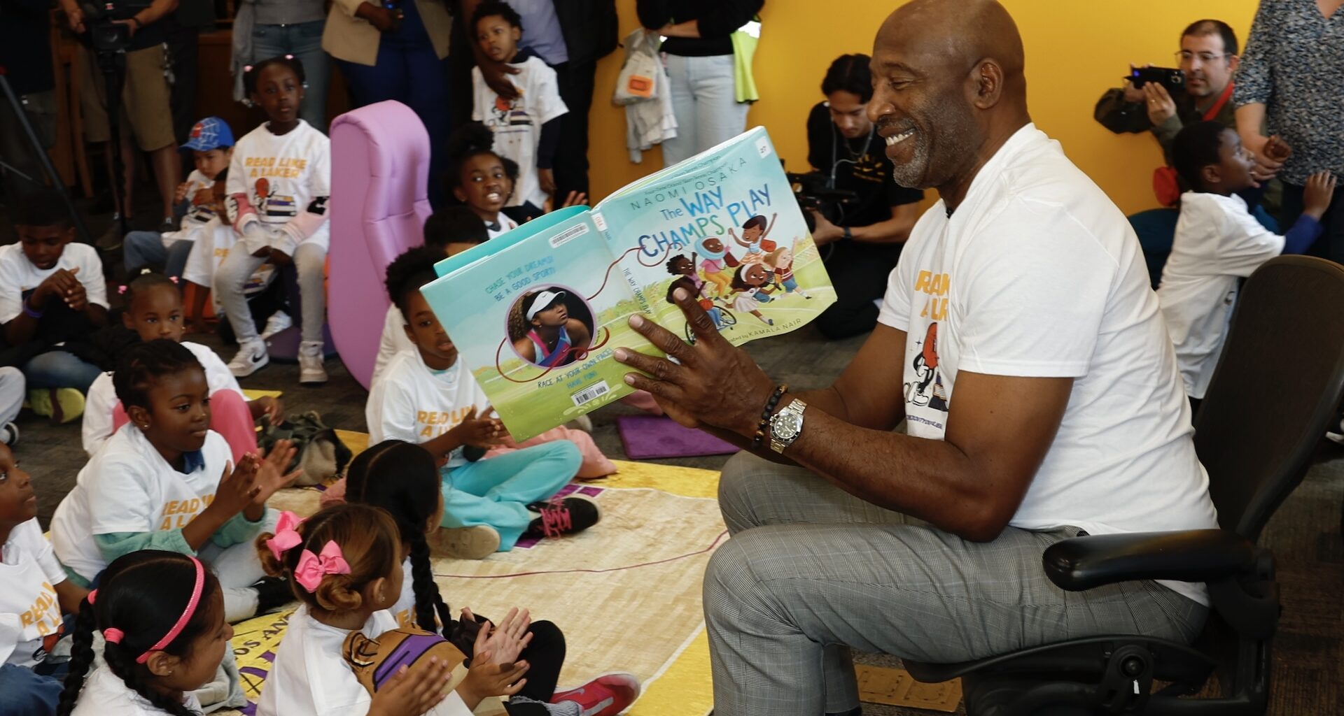 Los Angeles Lakers Inspire A New Generation Of Readers