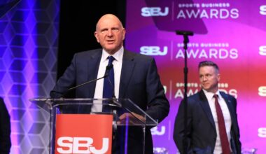 Los Angeles Clippers owner Steve Ballmer praises ‘The Wall’ at Intuit Dome SBA win