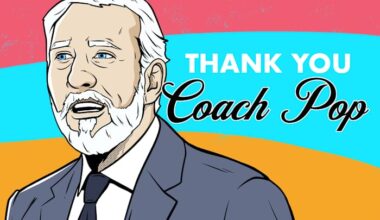 As seen on SA Live - Thank You, Coach Pop Special