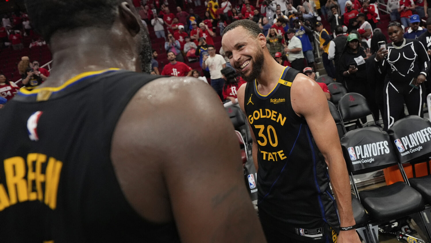 Stephen Curry Warriors Rockets game 7...