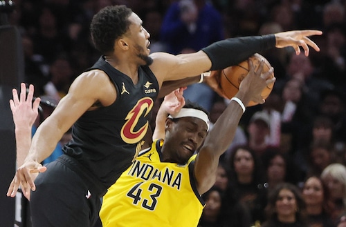 Cleveland Cavaliers vs. Indiana Pacers in game 5 of the Eastern Conference semifinals, May 13, 2025