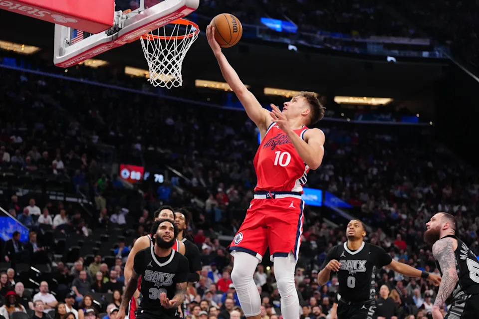 Los Angeles Clippers' Bogdan BogdanovicKirby Lee-Imagn Images