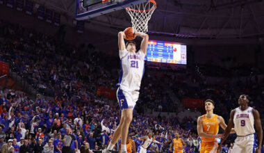 Alex Condon returns to Florida Gators: Star withdraws from NBA Draft putting title repeat in sight