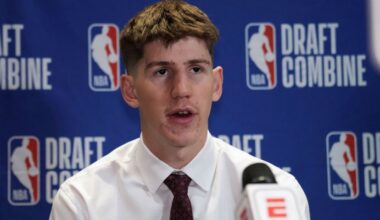 Forward Alex Condon told coach Todd Golden on Tuesday that he would return to play for the Gators in the 2025-26 season. (AP Photo/Nam Y. Huh)