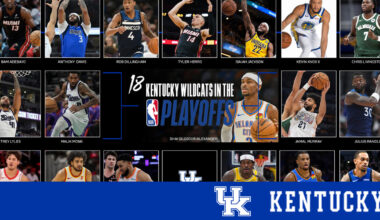 Eighteen Kentucky Wildcats Set for NBA Playoffs