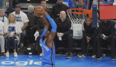 Shai Gilgeous-Alexander scores 34 as Thunder top Timberwolves 124-94 to advance to NBA Finals
