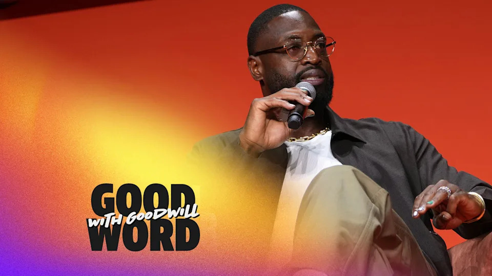 Dwyane Wade sees a lot of similarities between his game and Anthony Edwards. (Photo by David Dee Delgado/Getty Images for The New York Times)