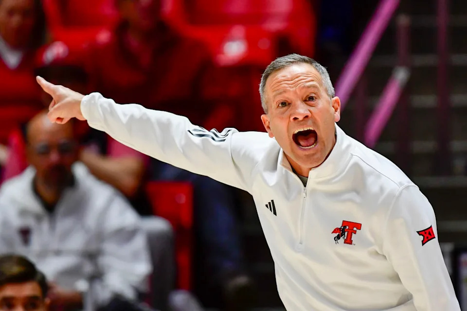 Texas Tech Red Raiders head coach Grant McCasland.© Christopher Creveling-Imagn Images