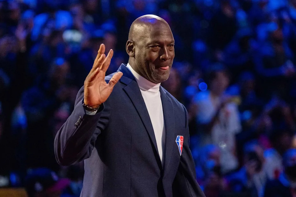 NBA all-time great Michael Jordan.Kyle Terada-Imagn Images