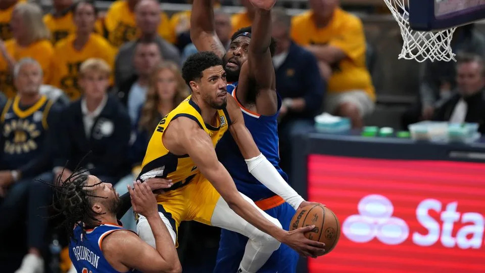 Haliburton made playoff history with his turnover-less game. - Dylan Buell/Getty Images