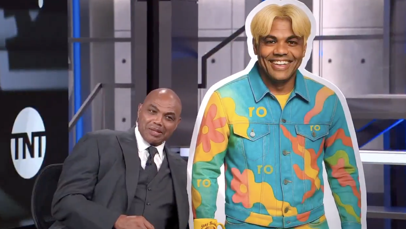 'Inside the NBA' goes off the rails with Charles Barkley cutouts