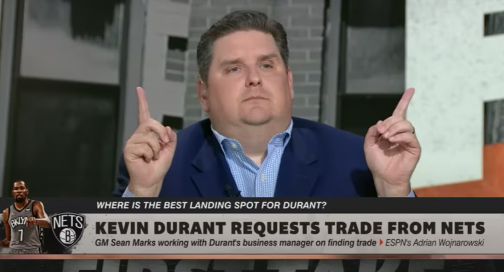 Brian Windhorst discusses 'Now why is that?' Jazz meme
