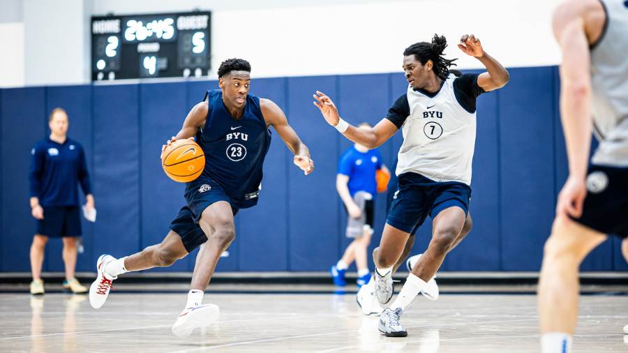 BYU Basketball, AJ Dybantsa, First Practice, 2025-26 Season...