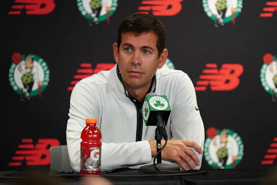 Boston Celtics president of basketball operations Brad Stevens© David Butler II-Imagn Images