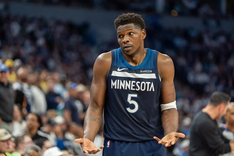Minnesota Timberwolves guard Anthony Edwards (5).Matt Blewett-Imagn Images
