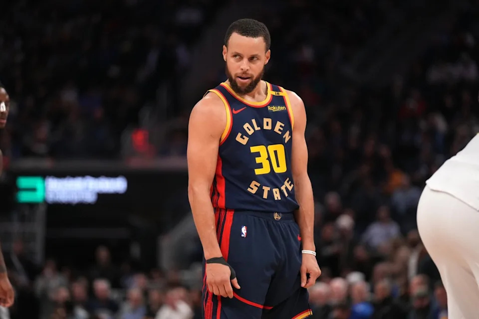 Golden State Warriors guard Steph Curry in action at Chase Center.Cary Edmondson-Imagn Images